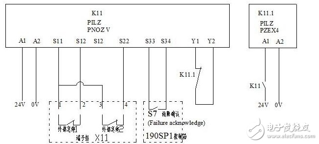 安全繼電器工作原理、接線圖、使用方法